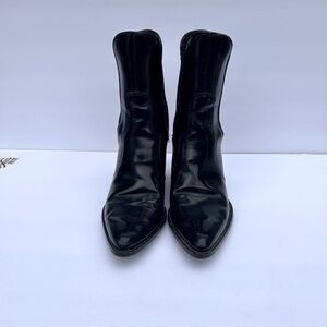 Zara Patten Black Boots. Size 8